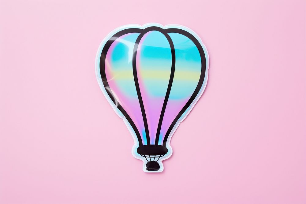 Hot ballon aircraft balloon vehicle. AI generated Image by rawpixel.