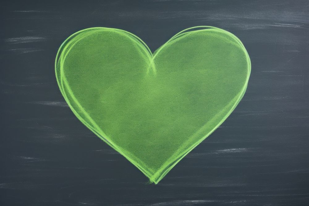 Heart backgrounds symbol chalk. AI generated Image by rawpixel.