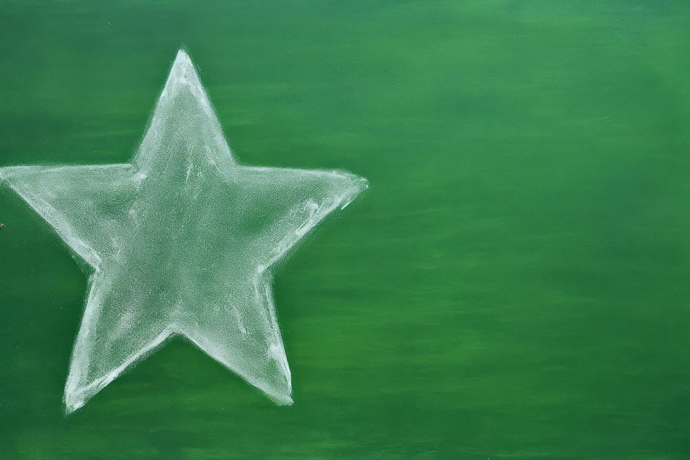 Star green backgrounds symbol. AI generated Image by rawpixel.