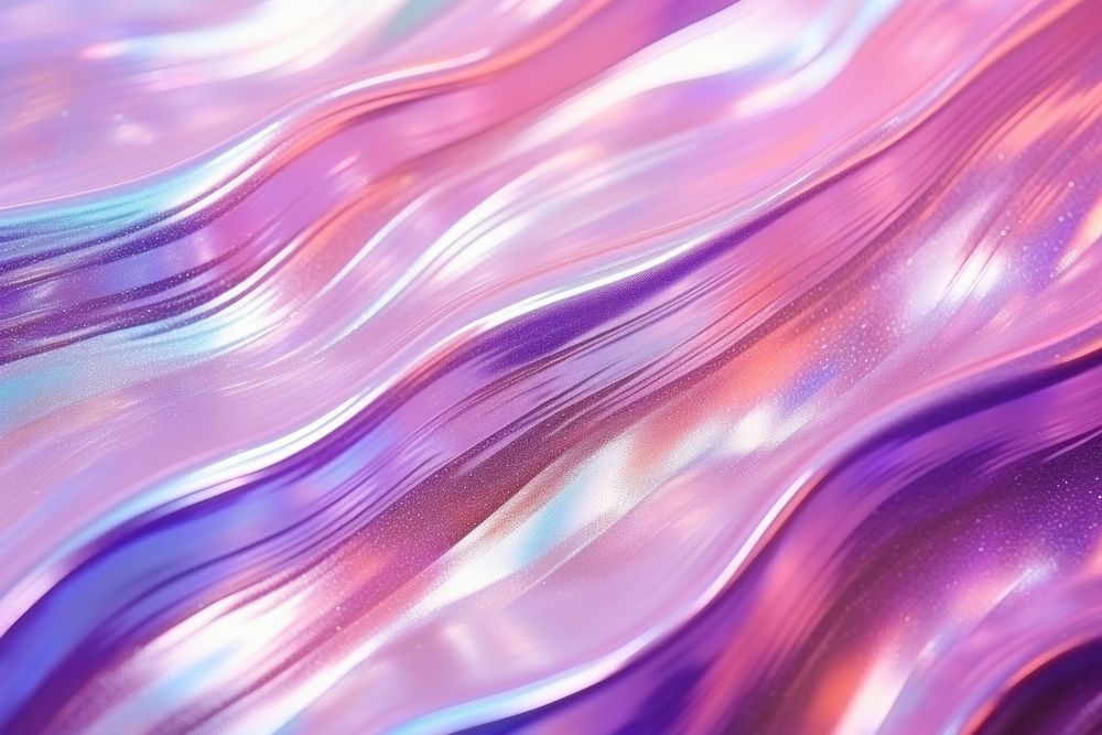 Wave texture backgrounds purple silk. AI generated Image by rawpixel.