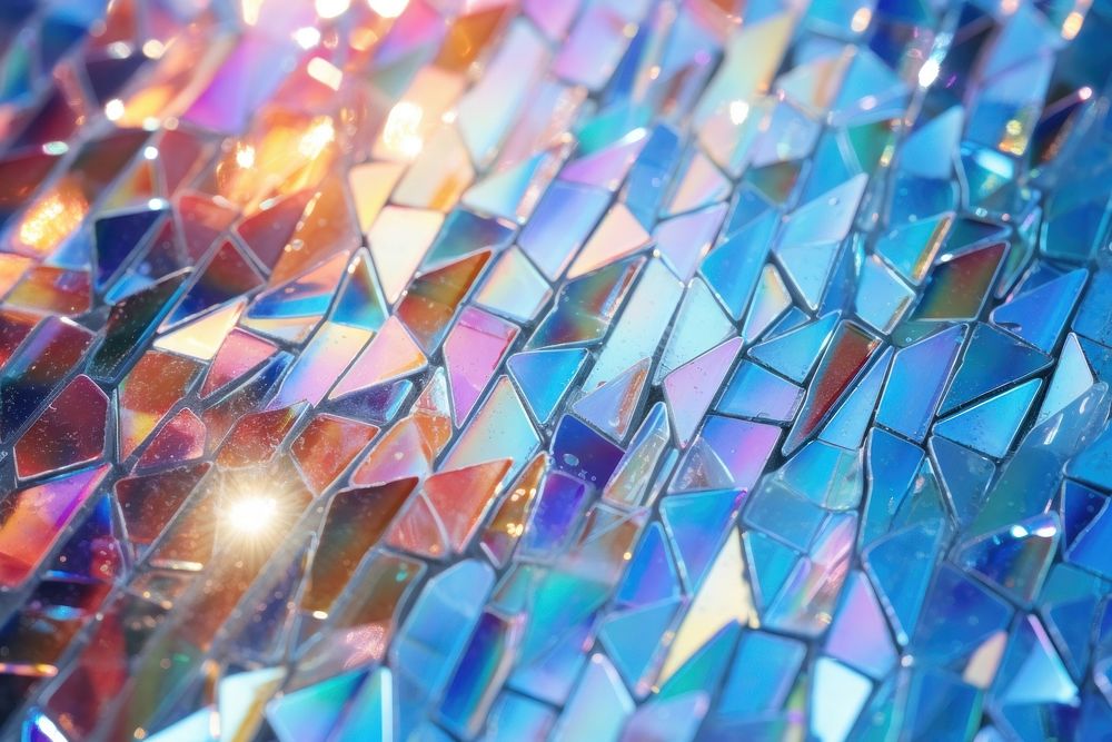 Glass texture backgrounds glitter art. AI generated Image by rawpixel.