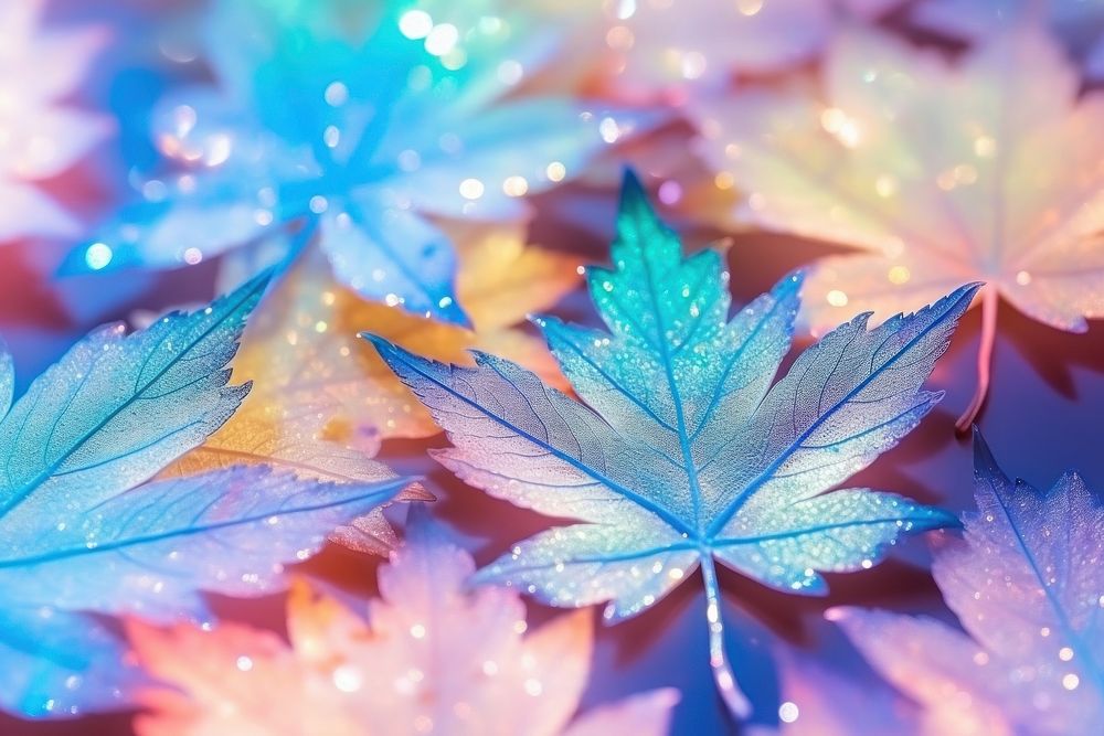 Maple leave texture backgrounds leaves plant. AI generated Image by rawpixel.