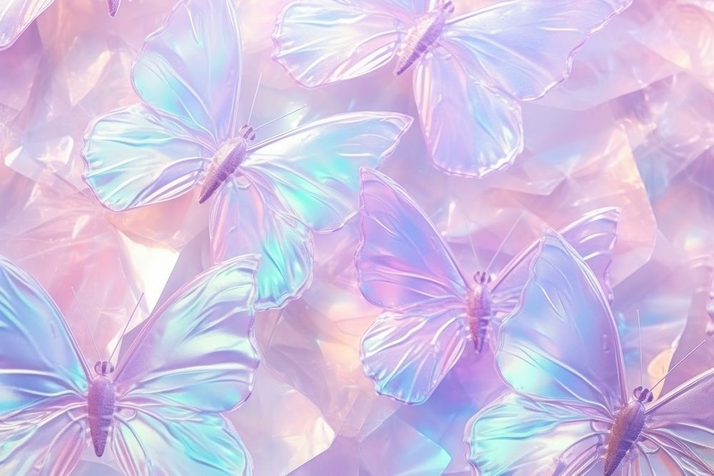 Minimal butterfly texture backgrounds purple petal. AI generated Image by rawpixel.