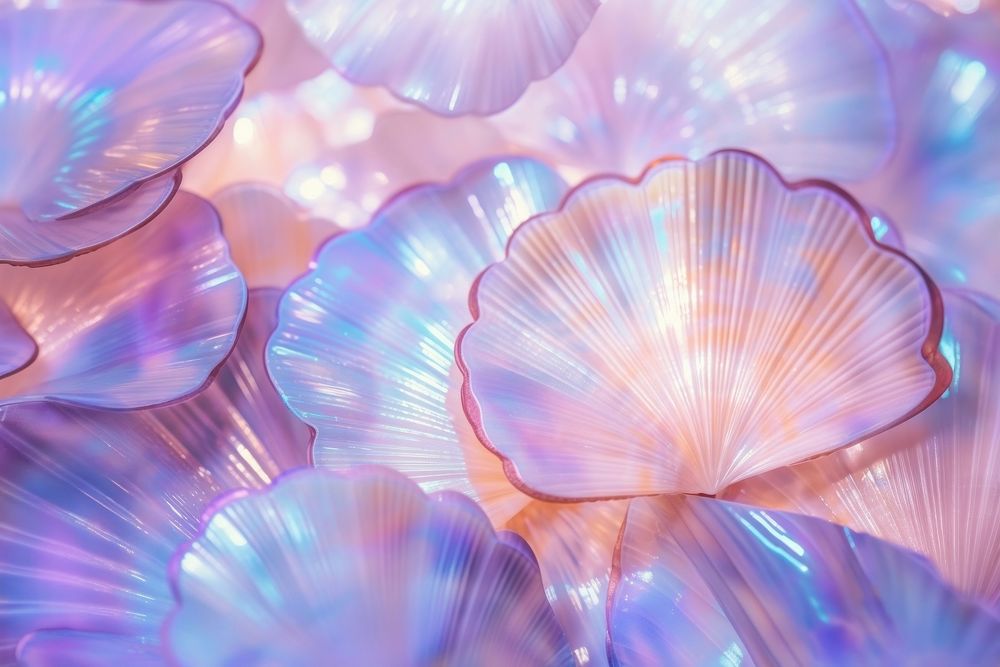 Sea shell pattern texture backgrounds flower petal. AI generated Image by rawpixel.
