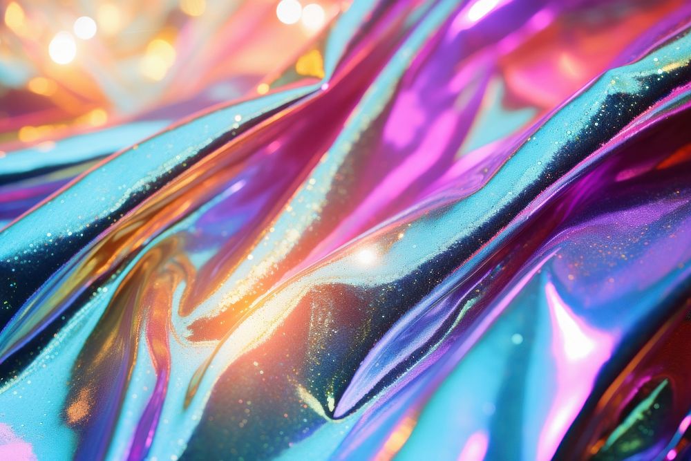 Holographic rainbow glitter abstract banner backgrounds celebration decoration. AI generated Image by rawpixel.