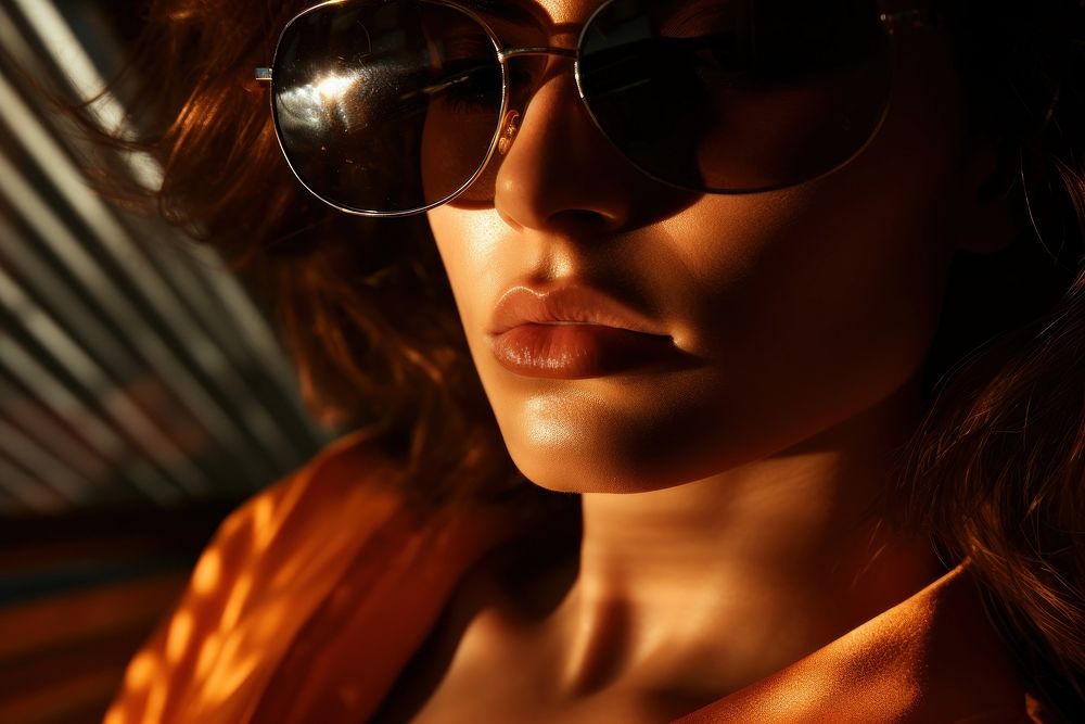 Sunglasses portrait adult women. AI generated Image by rawpixel.