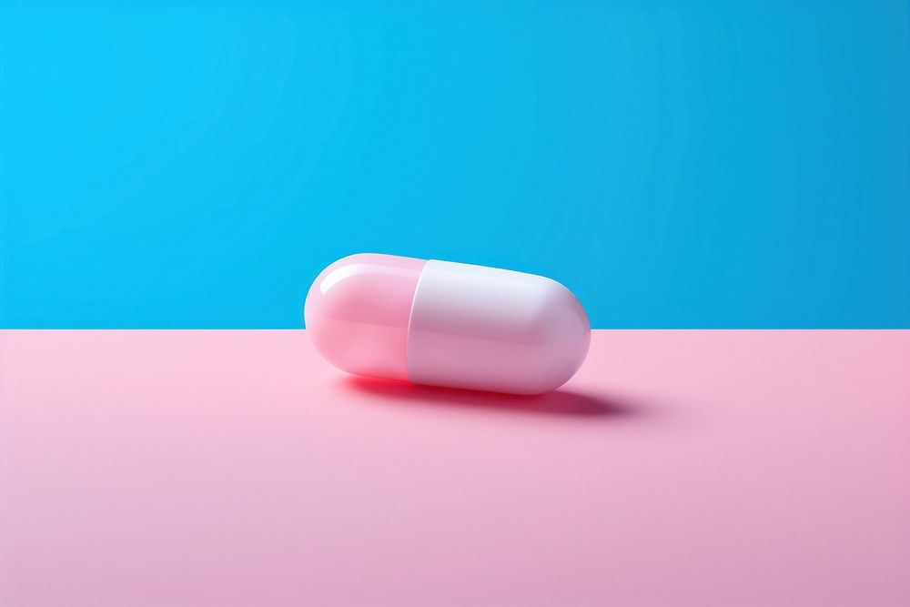 Pill capsule antioxidant medication. AI generated Image by rawpixel.