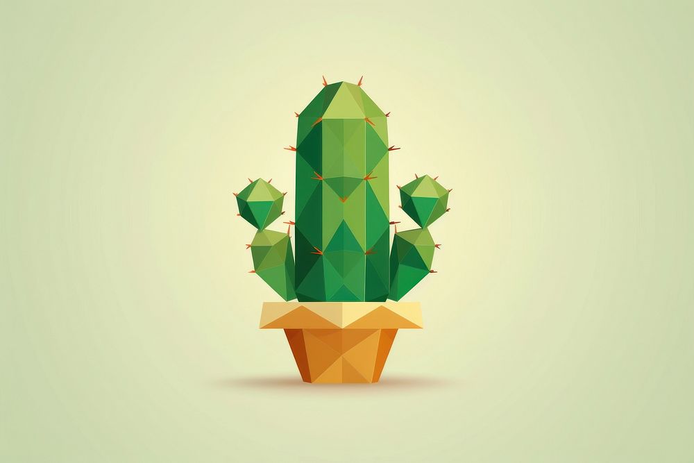 Cactus plant yellow green. AI generated Image by rawpixel.