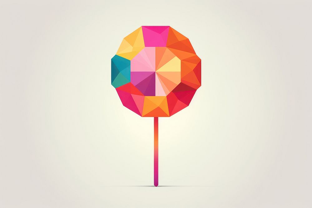 Candy lollipop art confectionery. AI generated Image by rawpixel.