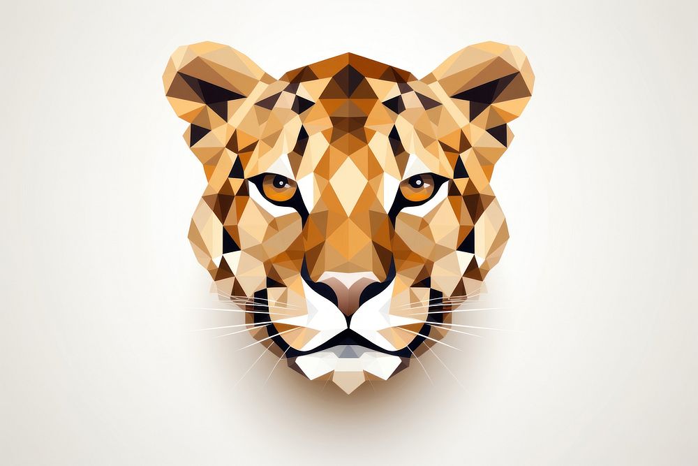 Cheetah head wildlife animal mammal. AI generated Image by rawpixel.