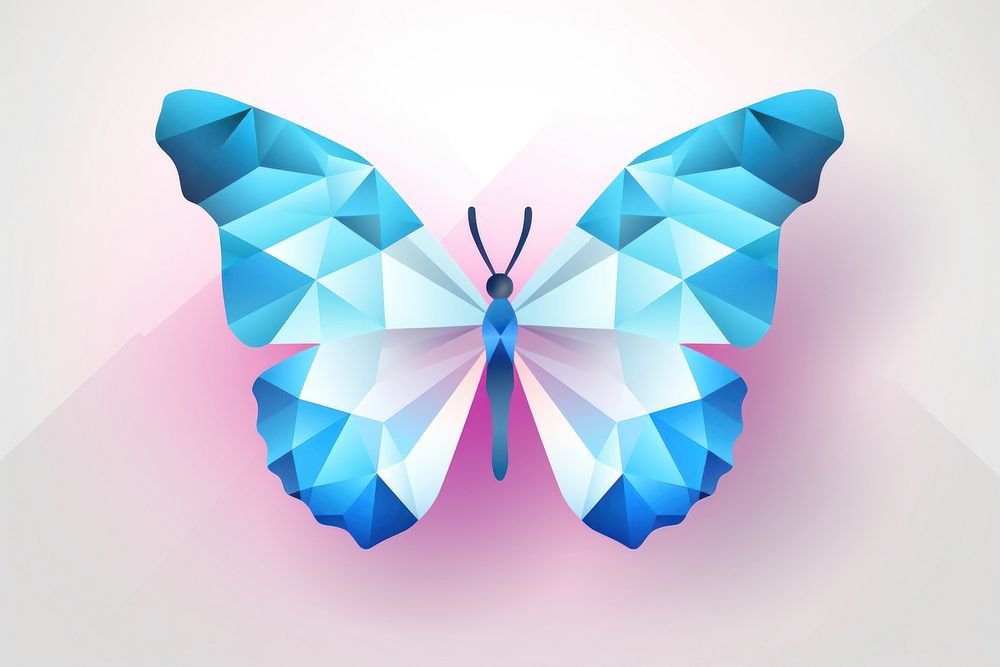 Butterfly insect art invertebrate. AI generated Image by rawpixel.