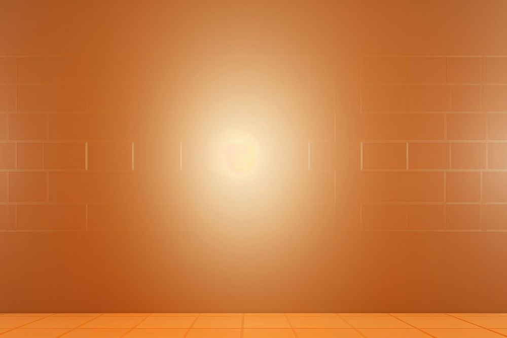 Orange tile architecture backgrounds flooring. AI generated Image by rawpixel.