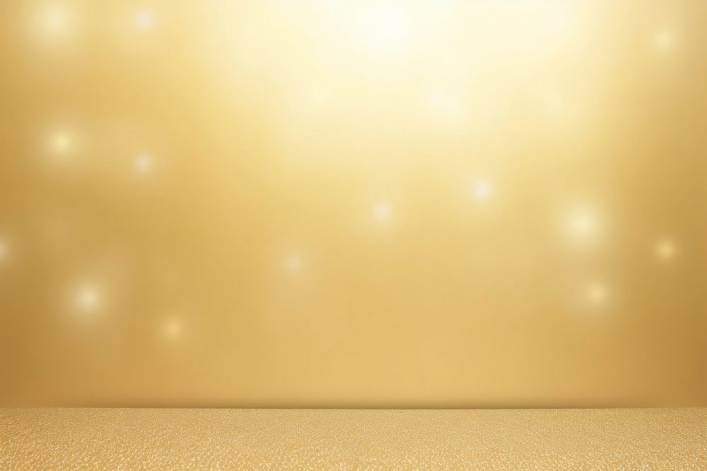 Gold giltter wall backgrounds illuminated decoration. AI generated Image by rawpixel.