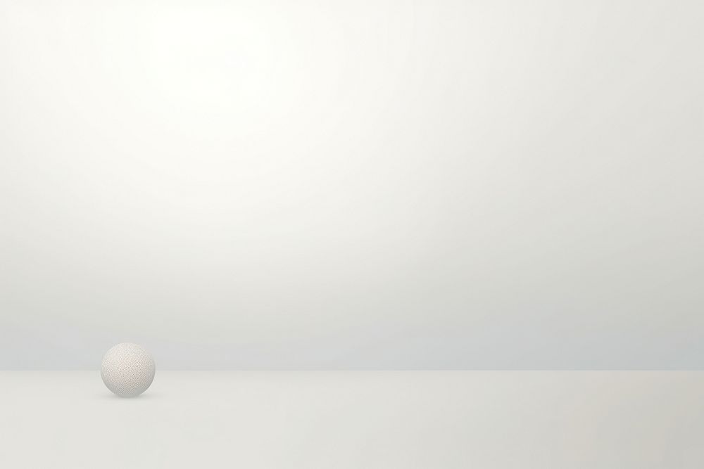 White backgrounds ball simplicity. AI generated Image by rawpixel.