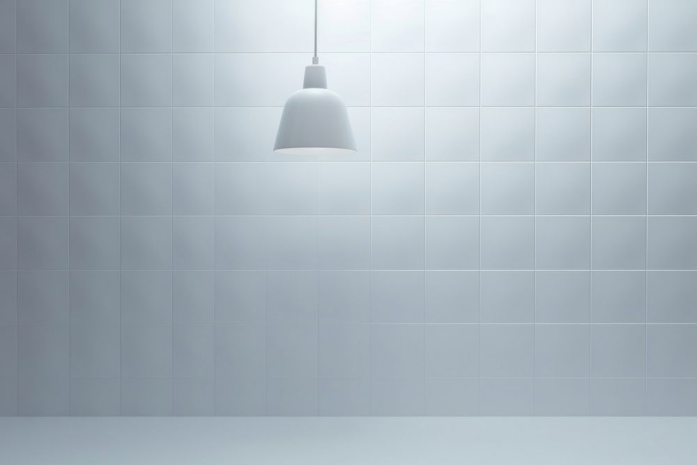 White tile architecture backgrounds lighting. AI generated Image by rawpixel.