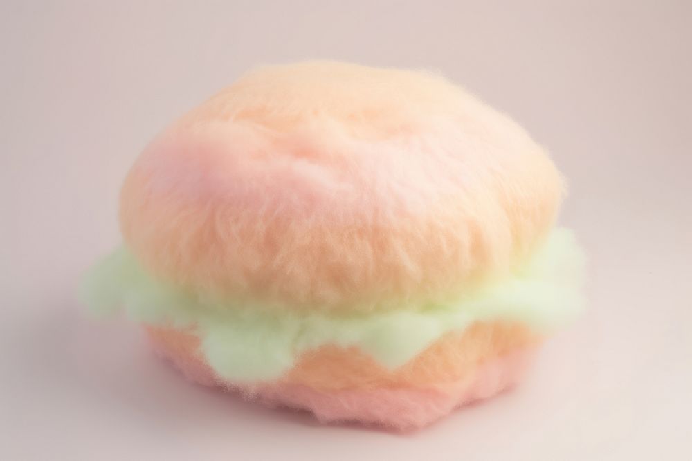 Hamburger toy dessert food confectionery. AI generated Image by rawpixel.