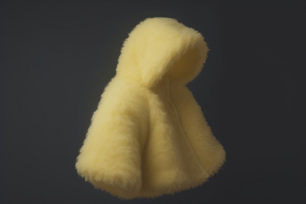 Rain coat fur softness textile. AI generated Image by rawpixel.