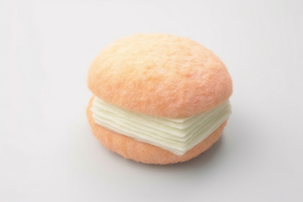 Hamburger shape dessert bread food. AI generated Image by rawpixel.