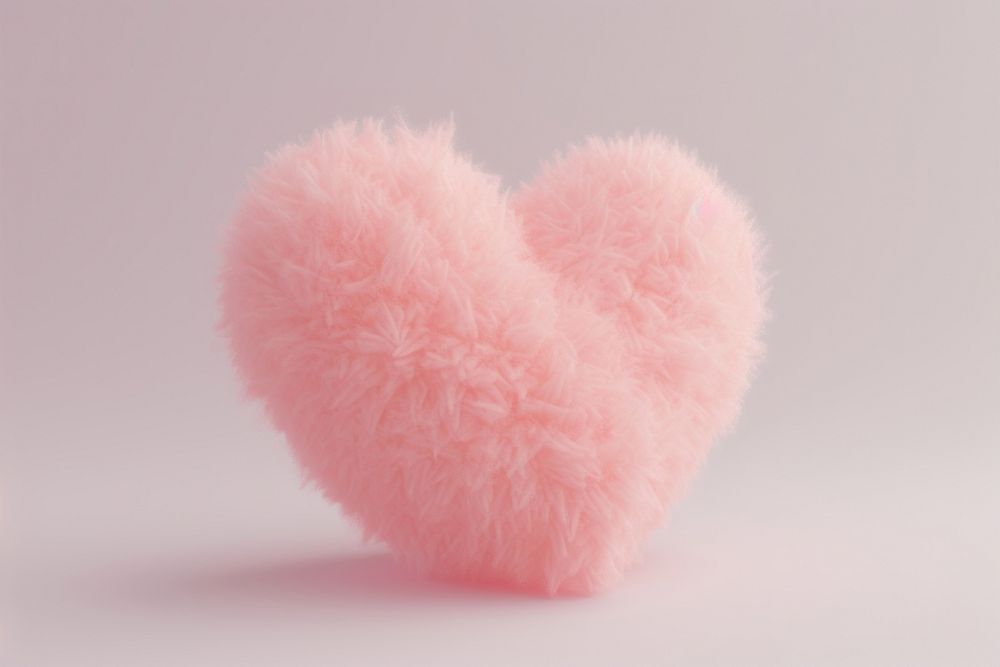 Heart icon softness textile symbol. AI generated Image by rawpixel.