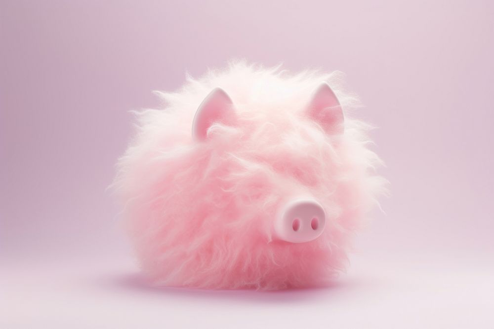 Piggy bank shape mammal animal celebration. AI generated Image by rawpixel.