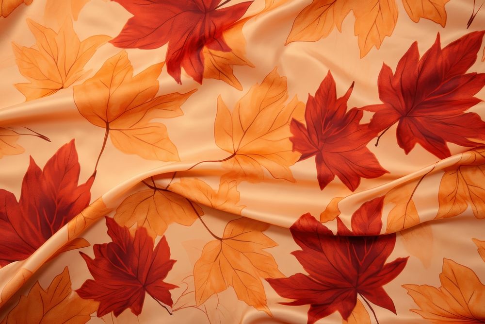 Autumn leaves pattern backgrounds plant leaf. AI generated Image by rawpixel.