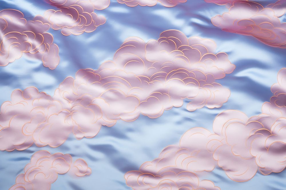 Asian cloud pattern backgrounds abstract crumpled. AI generated Image by rawpixel.