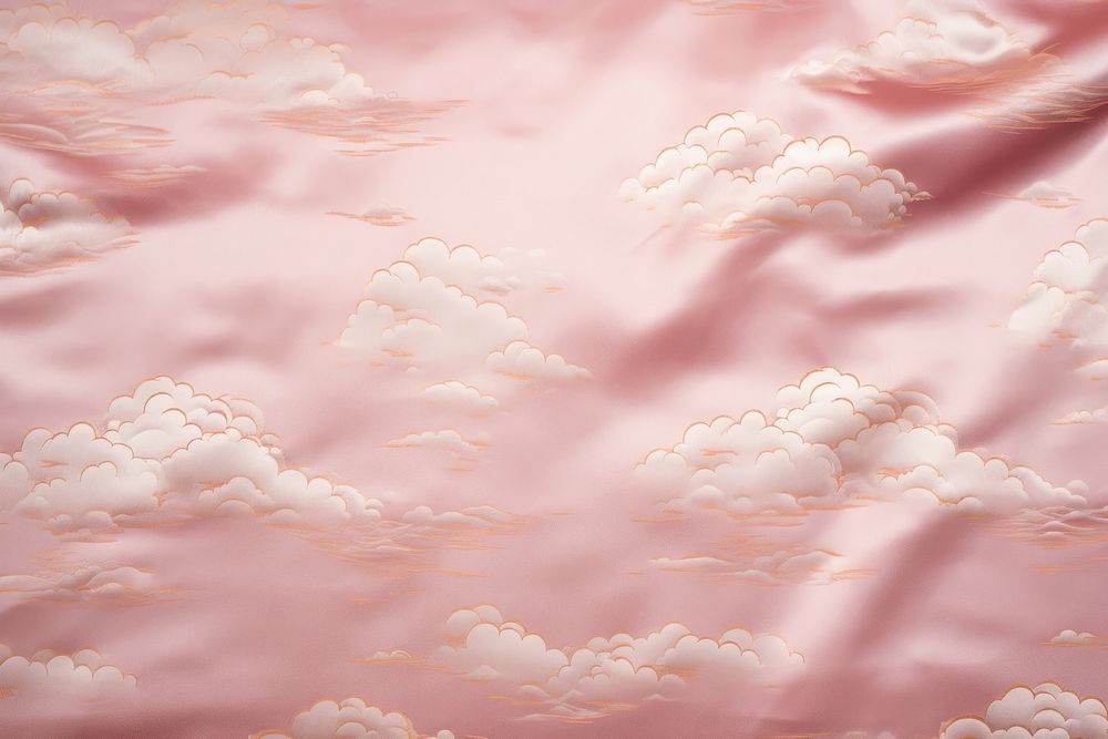 Asian cloud pattern backgrounds satin crumpled. AI generated Image by rawpixel.