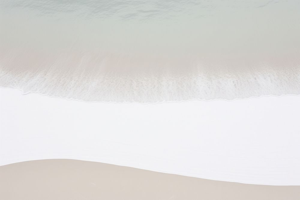 White sea wave on beach outdoors nature tranquility. AI generated Image by rawpixel.