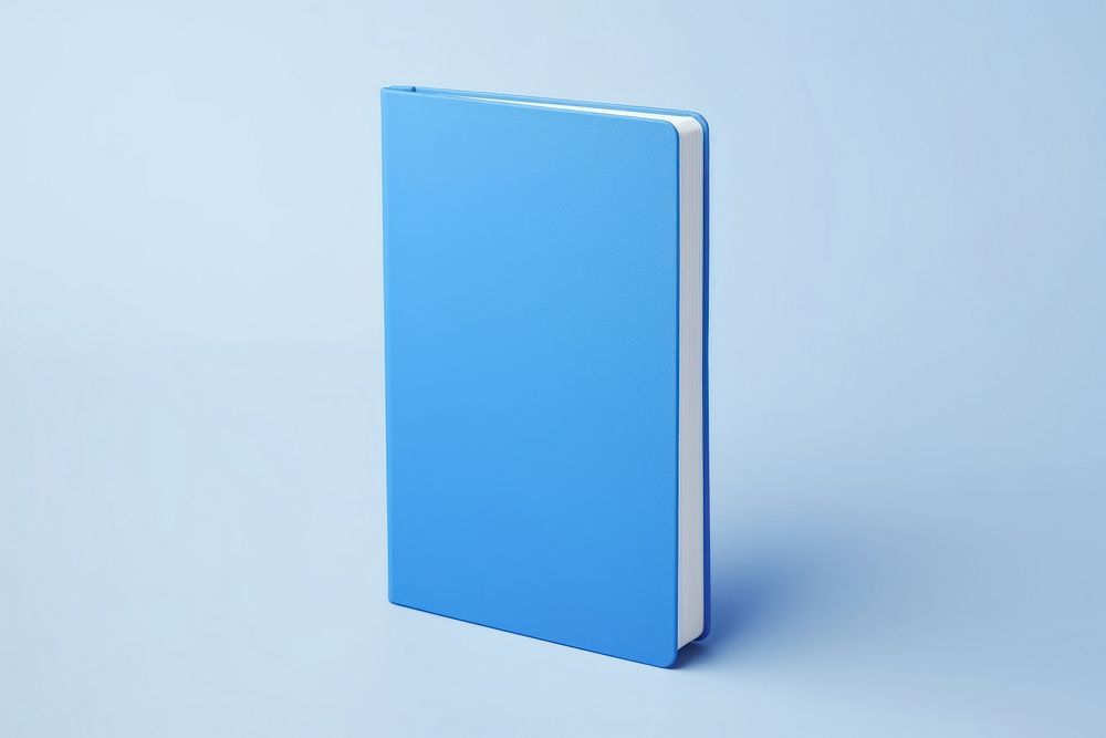 Blank vertical blue book publication simplicity blackboard. AI generated Image by rawpixel.