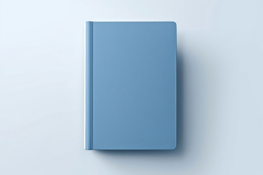 Blank vertical blue book publication simplicity technology. AI generated Image by rawpixel.