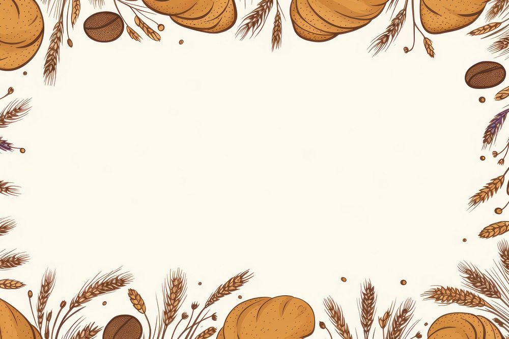 Breads backgrounds pattern food. AI generated Image by rawpixel.