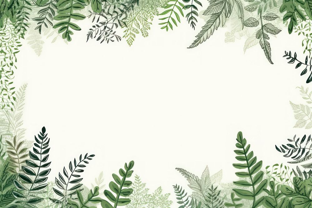 Fern backgrounds outdoors pattern. AI generated Image by rawpixel.