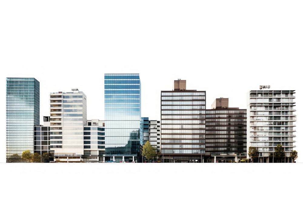 Layers of office buildings architecture metropolis cityscape. AI generated Image by rawpixel.