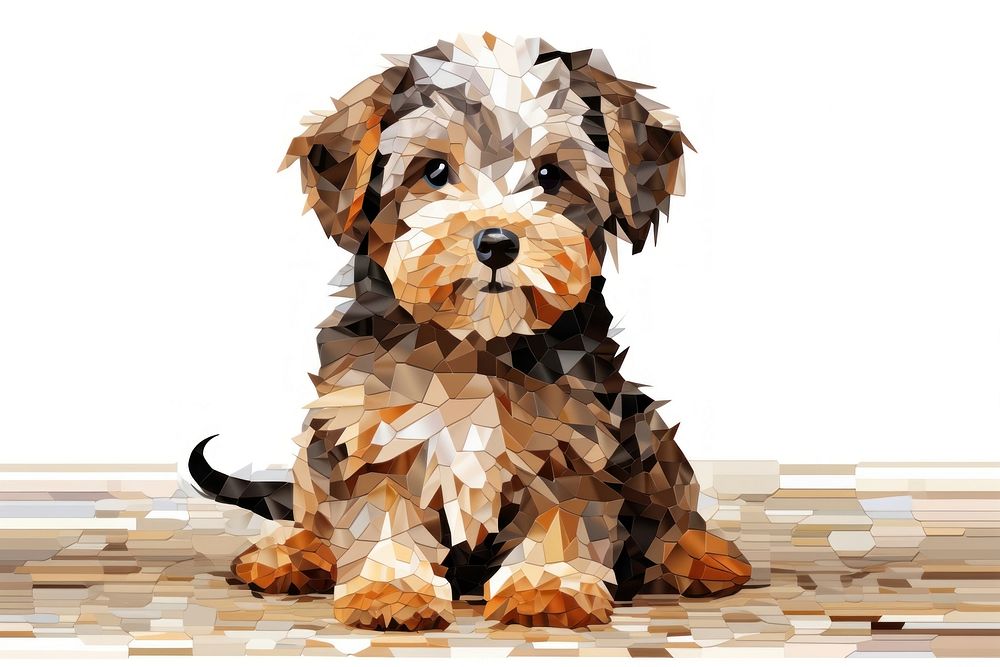 Cute dog mammal animal puppy. AI generated Image by rawpixel.