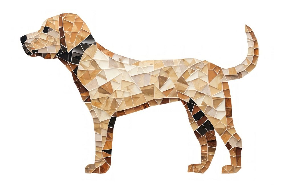 Dog art animal mammal. AI generated Image by rawpixel.