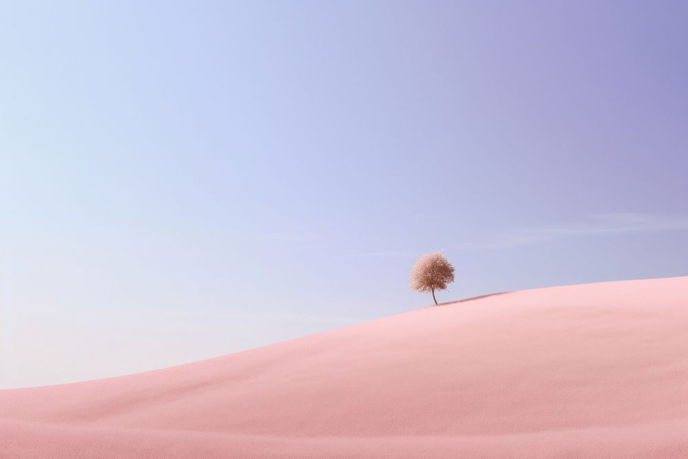 Landscape grass hill outdoors nature desert. AI generated Image by rawpixel.