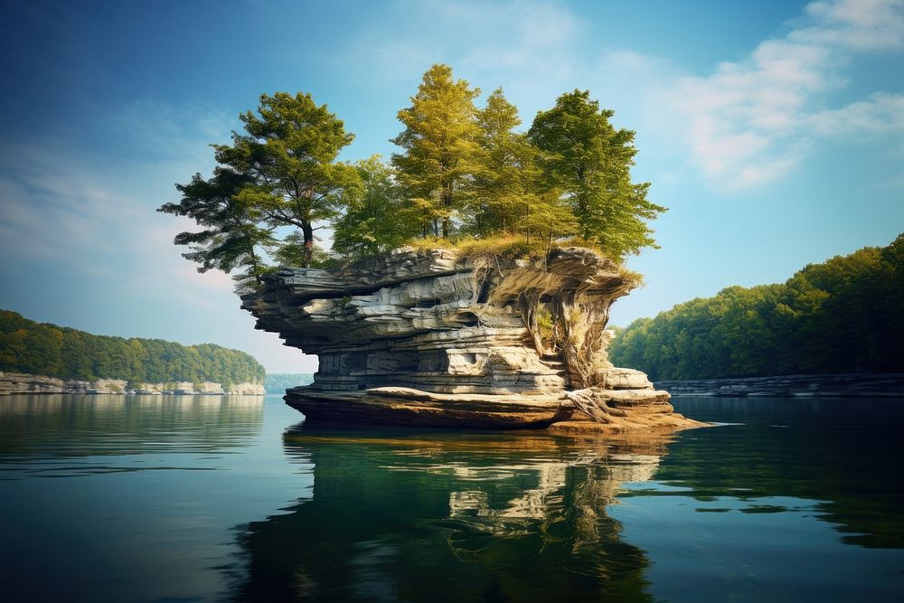 Nature tree rock land. | Free Photo - rawpixel
