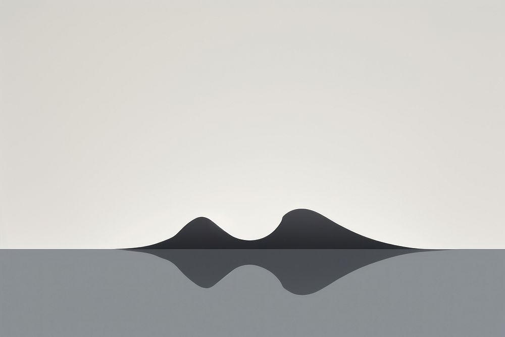 Sea wave nature tranquility reflection. AI generated Image by rawpixel.