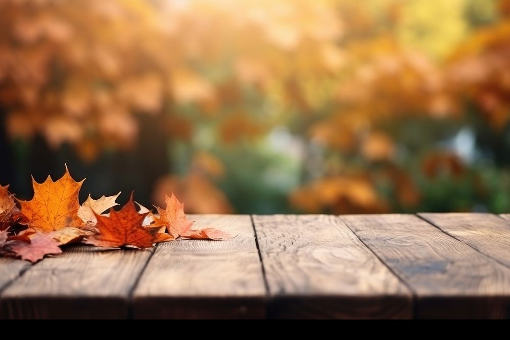 Autumn backgrounds leaves plant. AI generated Image by rawpixel.