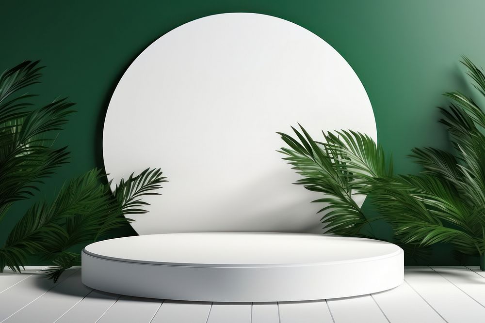 Green plant architecture furniture. AI generated Image by rawpixel.