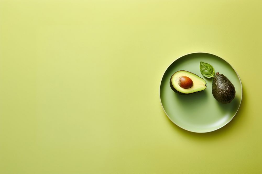 Avocado food fruit green. AI generated Image by rawpixel.
