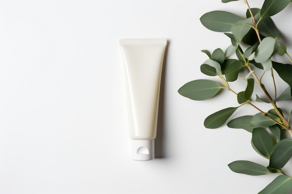 Cosmetics plant toothpaste beverage. AI generated Image by rawpixel.