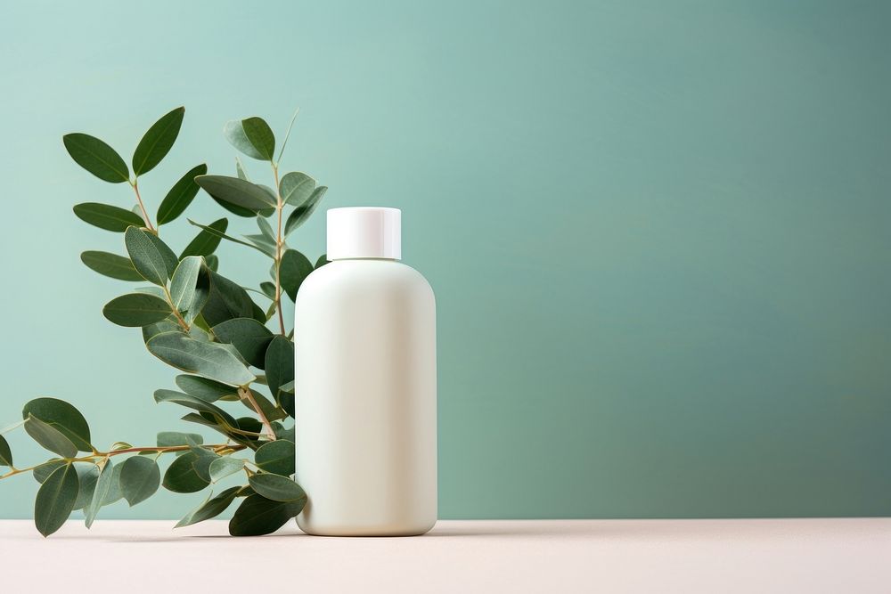 Bottle cosmetics plant container. AI generated Image by rawpixel.