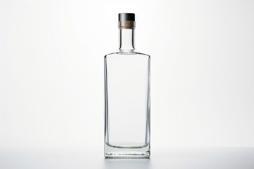 Vodka bottle perfume glass drink. AI generated Image by rawpixel.