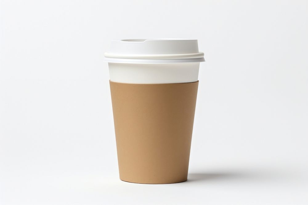 Paper coffee cup drink latte mug. AI generated Image by rawpixel.