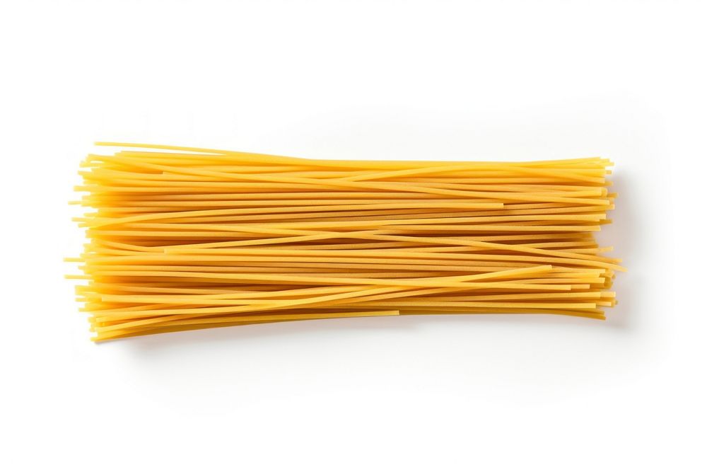Spaghetti noodle pasta food white background. AI generated Image by rawpixel.