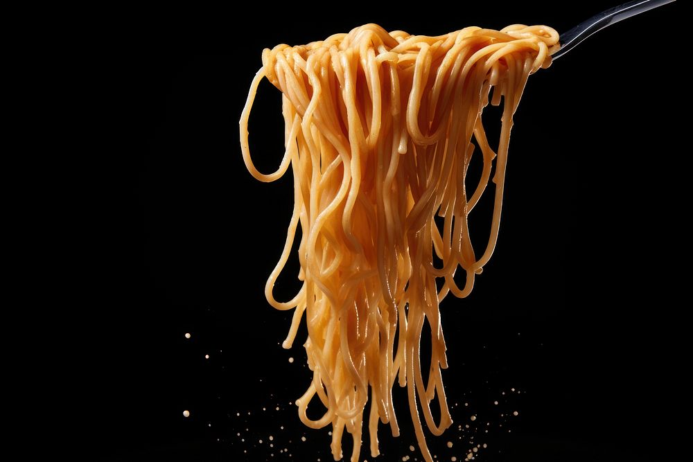 Spaghetti noodle vermicelli pasta food. AI generated Image by rawpixel.