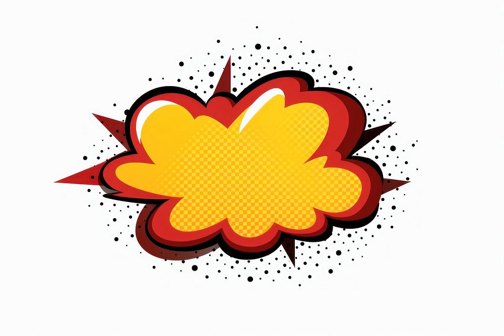 White background explosion exploding dynamite. AI generated Image by rawpixel.