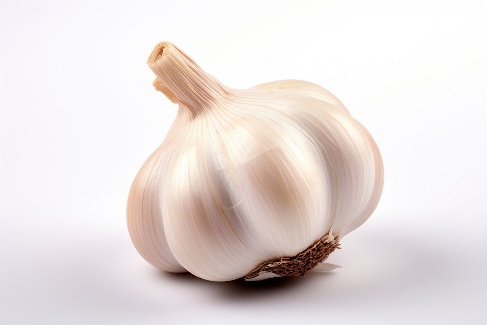 Garlic vegetable food ingredient. AI generated Image by rawpixel.