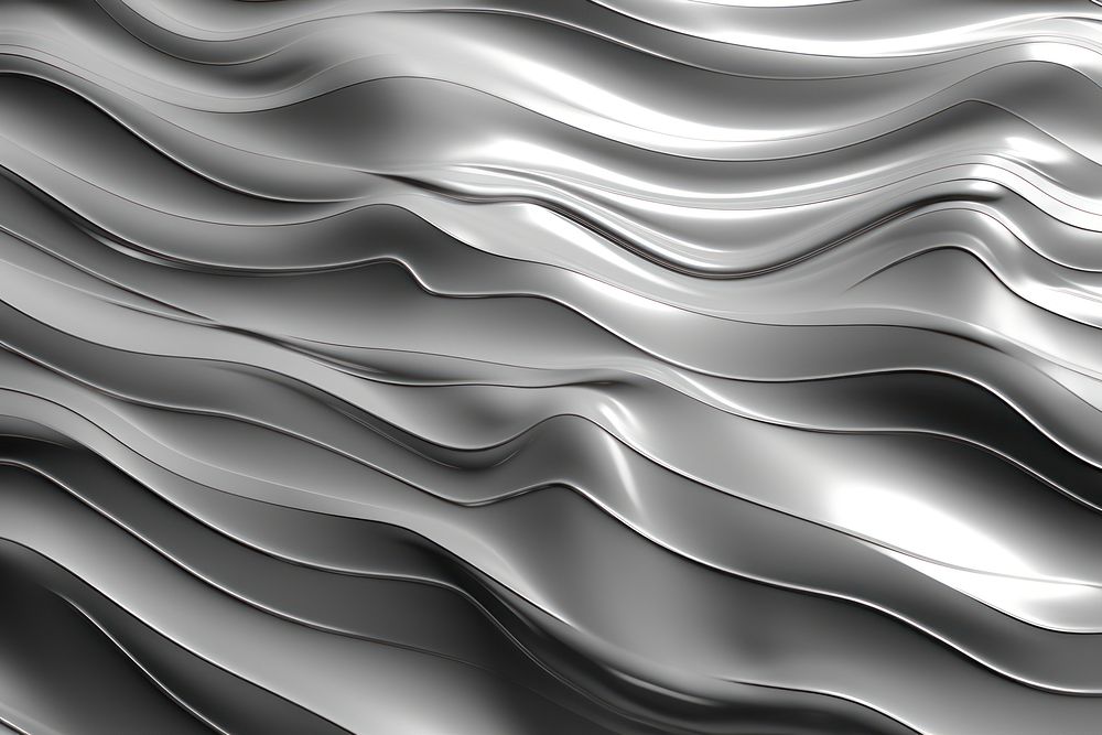 Mountain backgrounds pattern silver. AI generated Image by rawpixel.